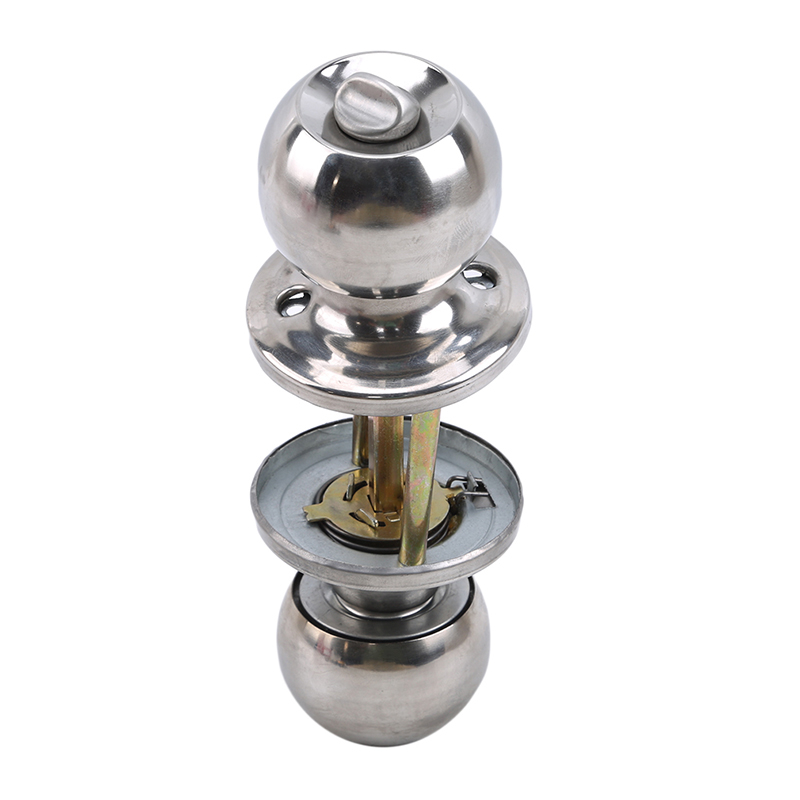 Home Bathroom Fittings - Round Ball Privacy Door Knob Bathroom