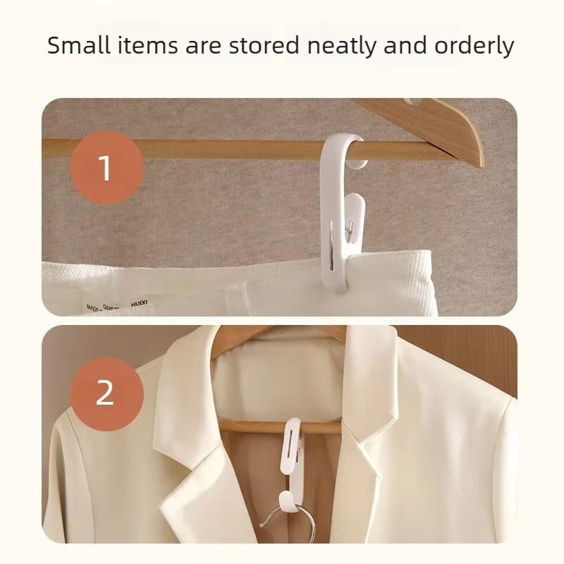 Home Bathroom Towels - 10pcs Multi-Purpose Hanging Clips Hooks Portable