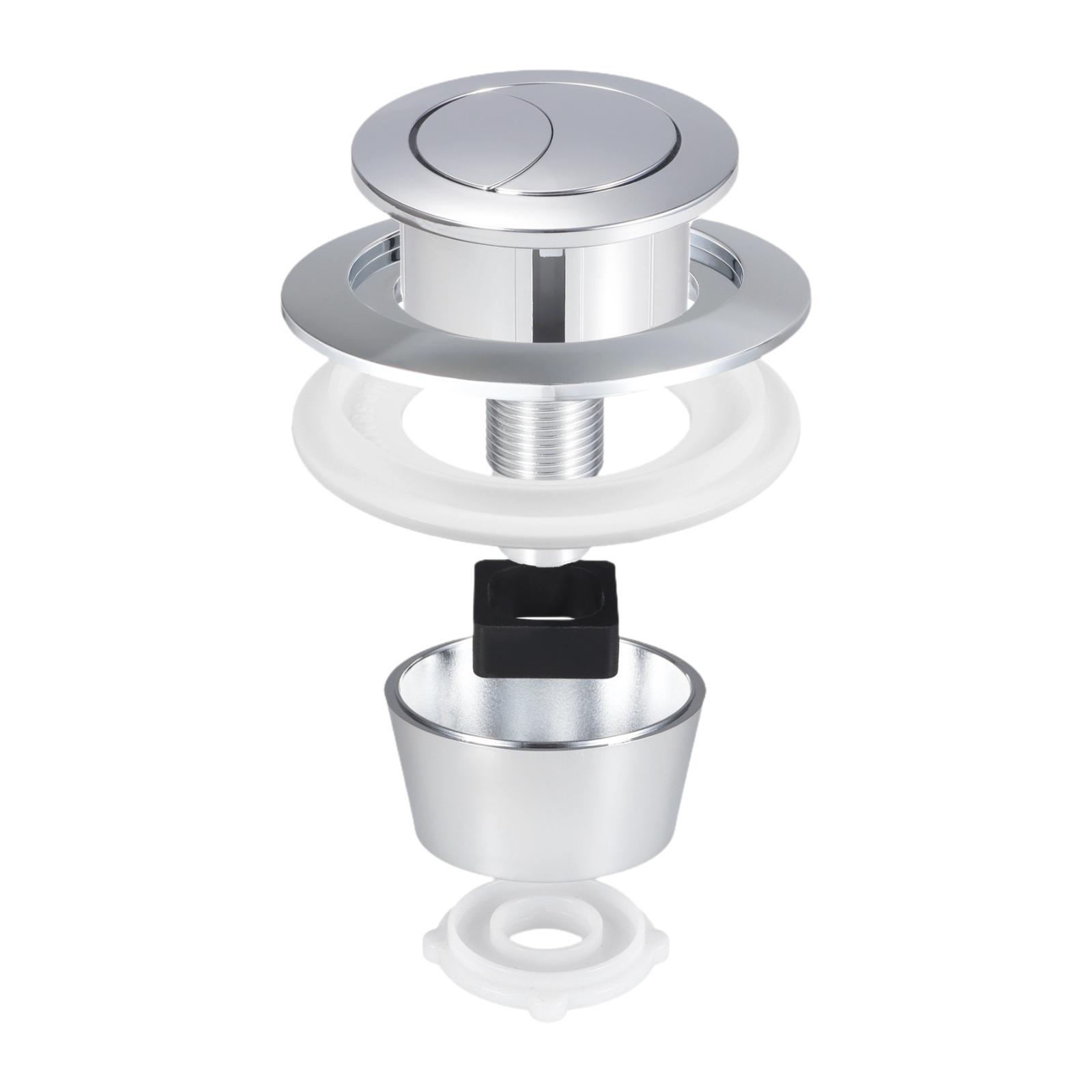 Home Bathroom Fittings - Toilet Flush Valves Fitting Flusher Double