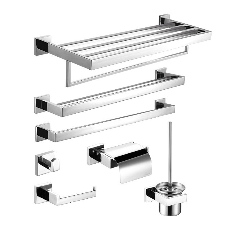 Home Hardware Bathroom Mirrors - Modern Stainless Steel Polished Mirror Square