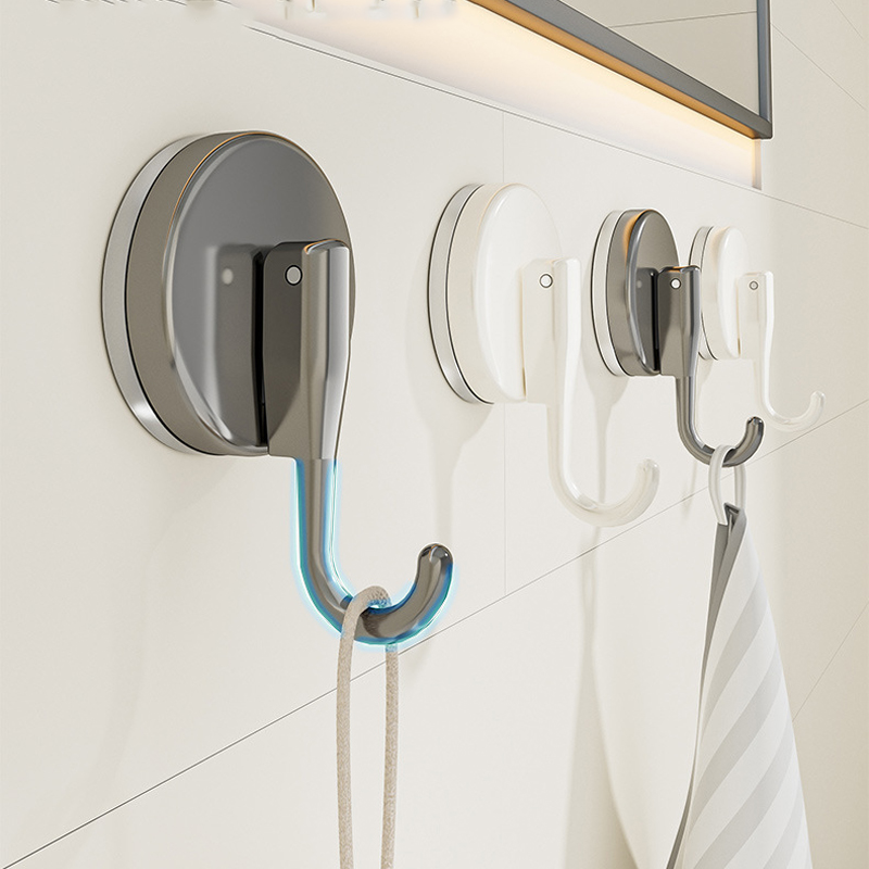 Home Bathroom Equipment - Suction Cup Hooks Punch-free Multifunctional Hanging