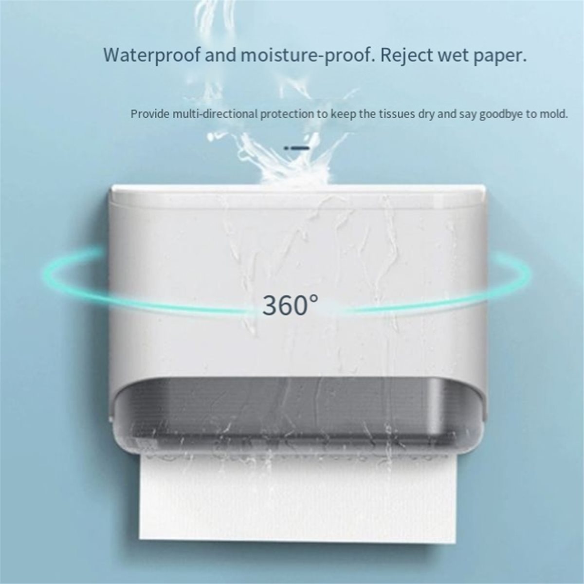 Home Bathroom Towel Dispenser - Paper Towel Dispenser Wall Mounted, Classic