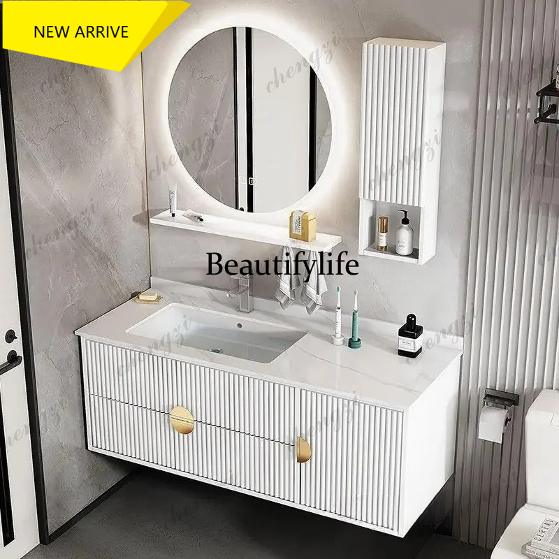Home Bathroom Vanity Combo - M178 Compact Bathroom Cabinet Vanity with