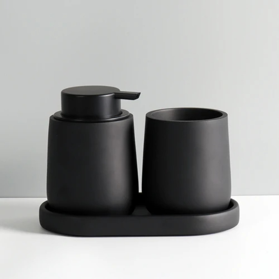 Home Center Bathroom Accessories - Bathroom Accessories Set Resin Lotion Bottle