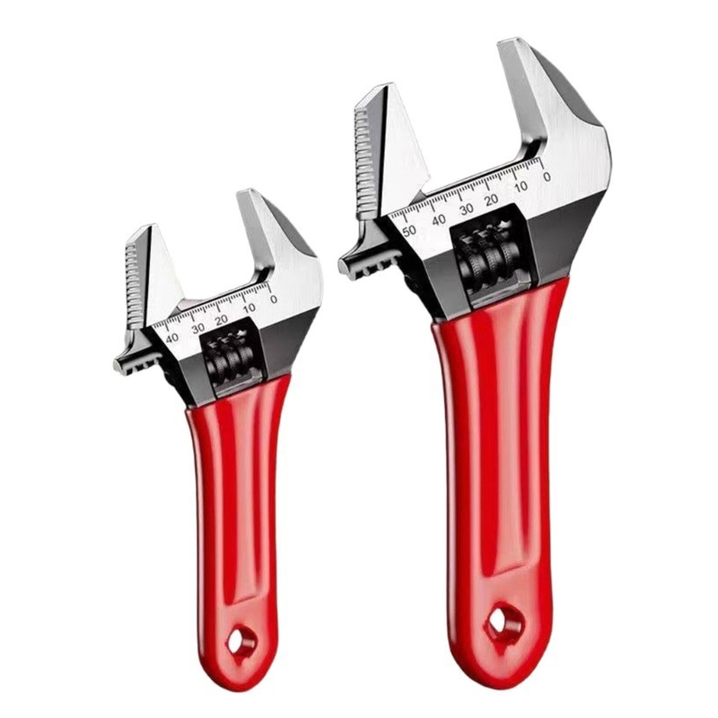 Home Bathroom Fittings - 57QF Short Handle Adjustable Wrench, Wide