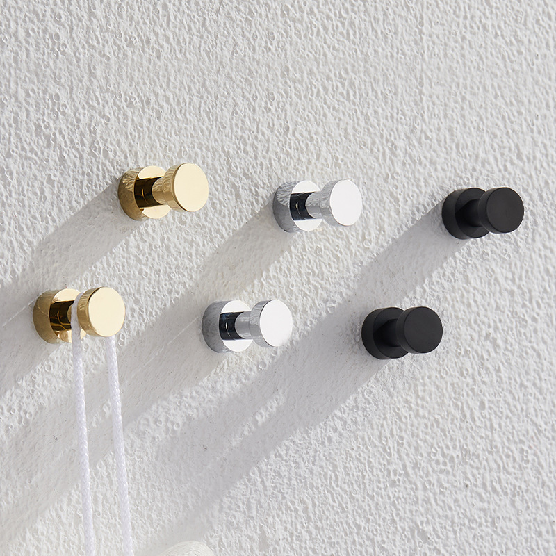 Home Center Bathroom Accessories - 2/3/4/5pcs Brass Robe Hooks Rustproof Towel