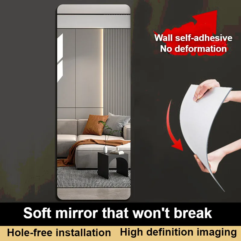 Mirror wall stickers home full - огляд і ціна Home Bathroom Fittings