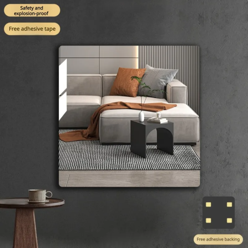 Mirror wall stickers home full - огляд і ціна Home Bathroom Fittings