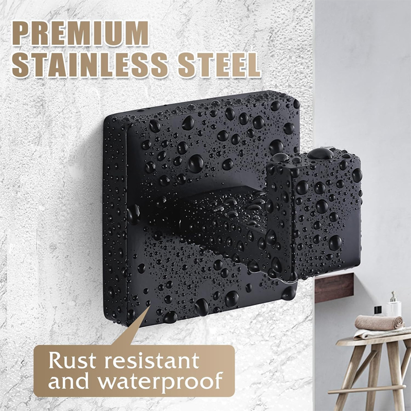 Matte Black Towel Hook Stainle - огляд і ціна Home Bathroom Towels