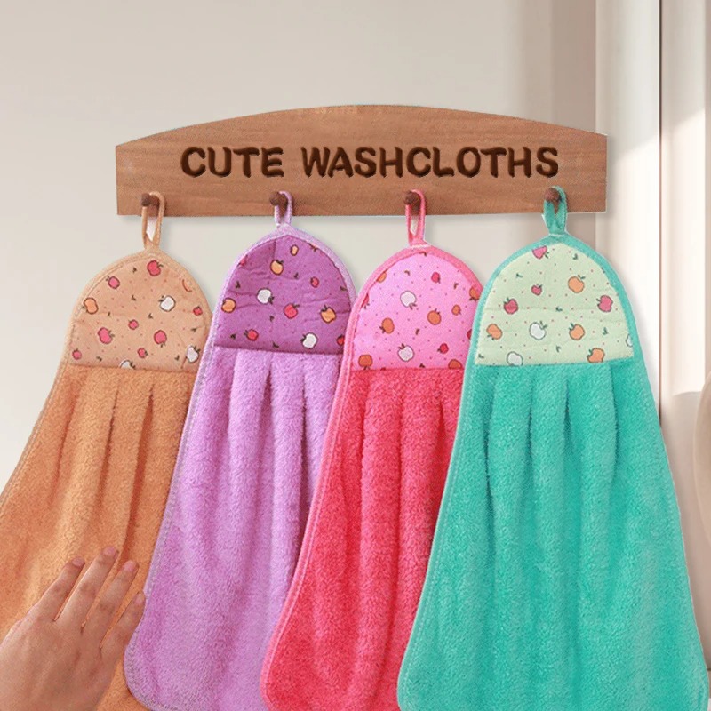 4pcs 20*32cm Small Hand Towels - огляд і ціна Home Bathroom Towels