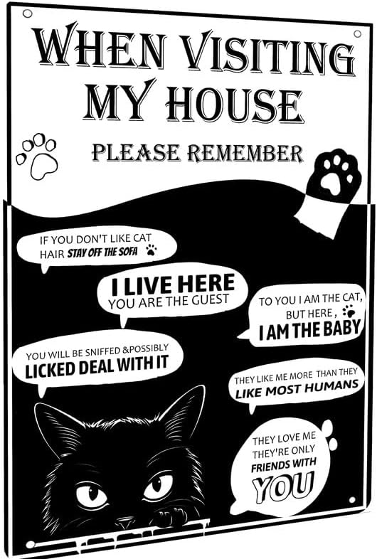 Vintage Black Cat Wash Your Pa - огляд і ціна Bathroom Home Visit