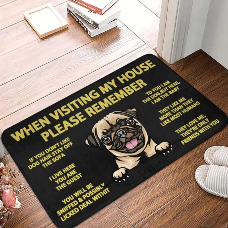 Pet Doormat When Visiting My H - огляд і ціна Bathroom Home Visit
