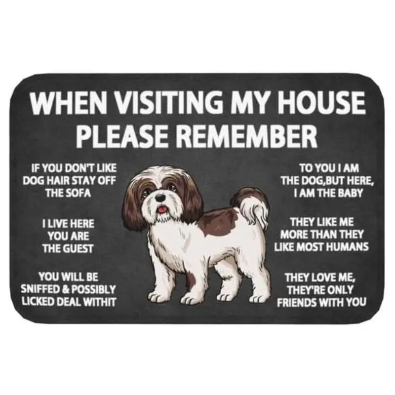 Pet Doormat When Visiting My H - огляд і ціна Bathroom Home Visit