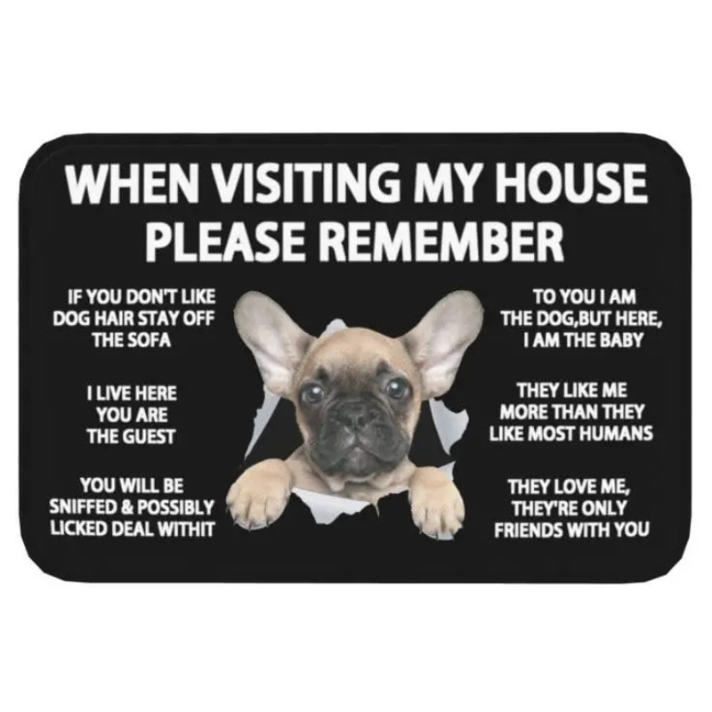 Pet Doormat When Visiting My H - огляд і ціна Bathroom Home Visit