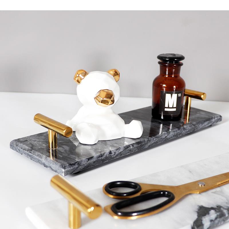 Nordic Natural Marble Tray Dec - огляд і ціна Home Center Bathroom Accessories