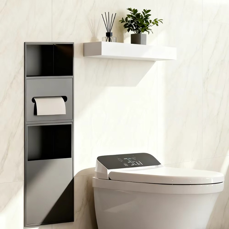 Multifunctional stainless stee - огляд і ціна Home Bathroom Towel Dispenser