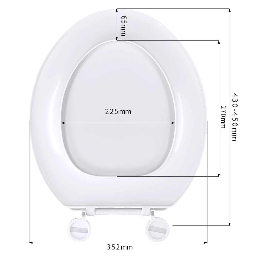 Thickened Soft Close Toilet Se - огляд і ціна Home Bathroom Fittings