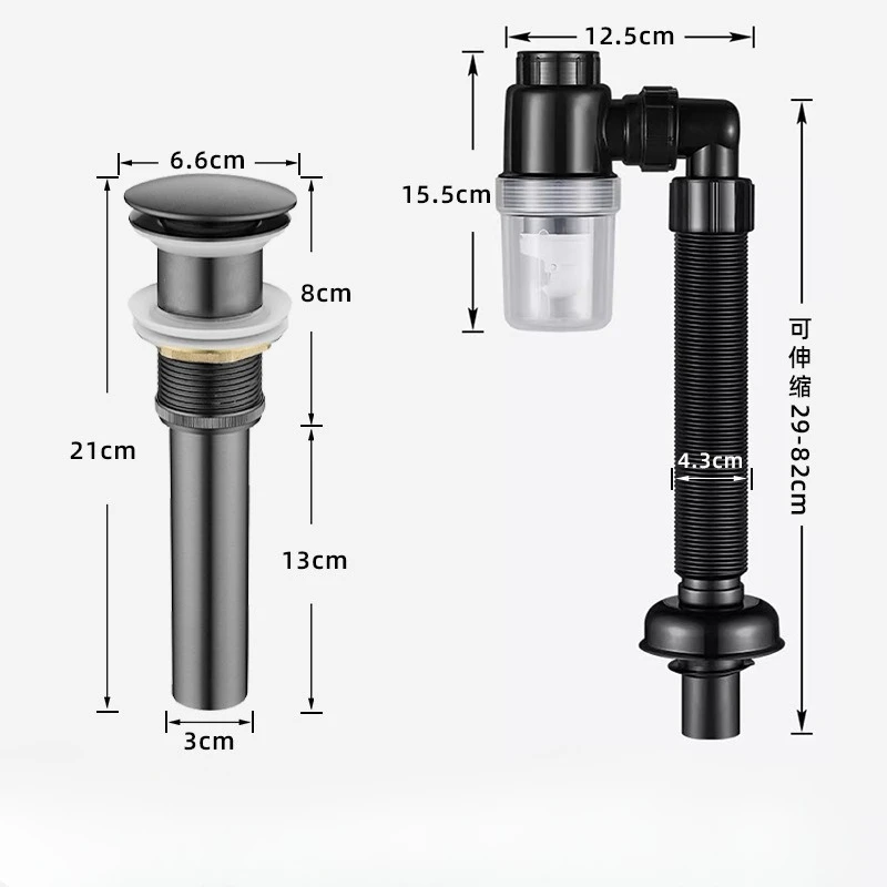 Pop-up basin waste Universal w - огляд і ціна Home Bathroom Fittings