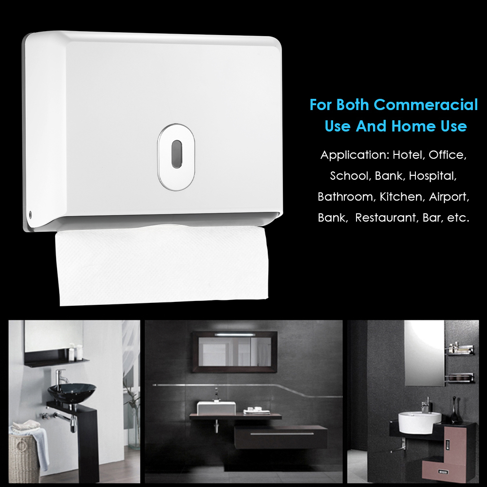 ABS Material Rectangular Wall- - огляд і ціна Home Bathroom Towel Dispenser