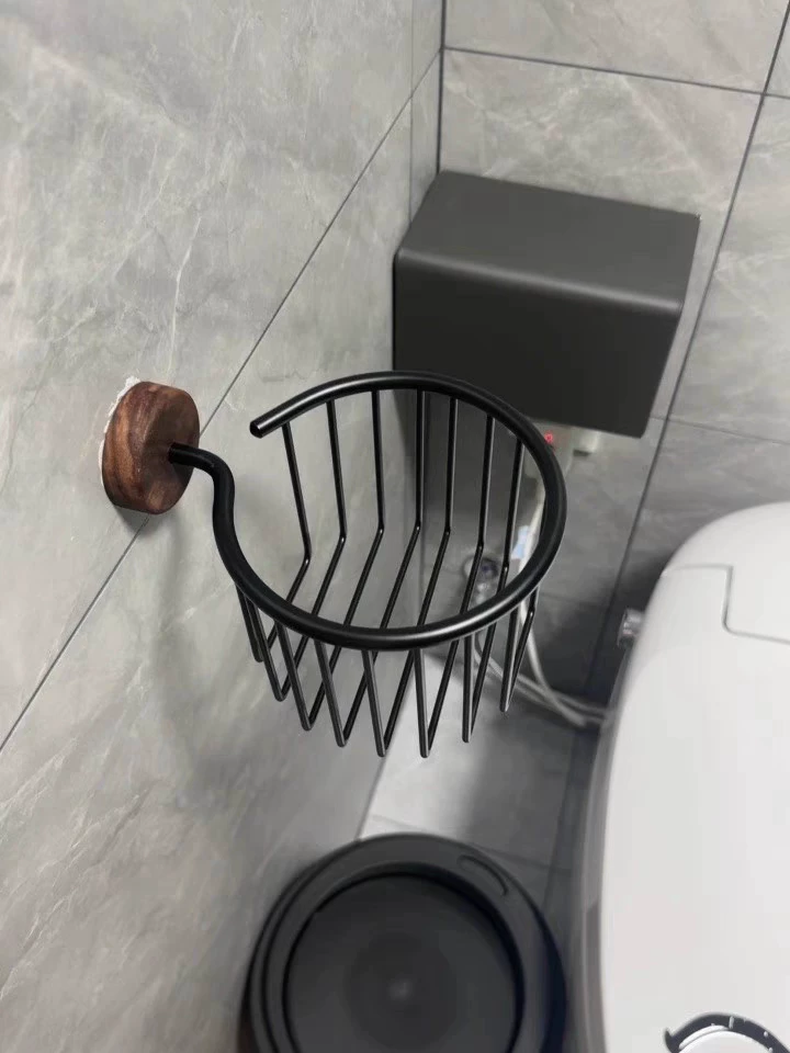 Solid Wood Tissue Holder No Dr - огляд і ціна Home Bathroom Towel Dispenser