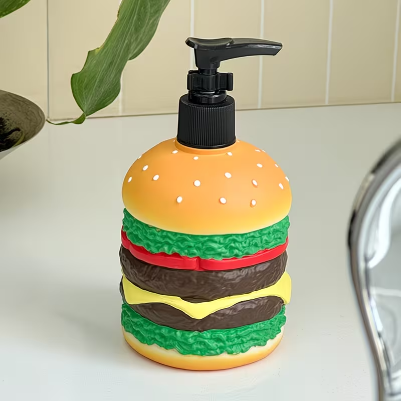 Cute hamburger shaped press-ty - огляд і ціна Home Center Bathroom Accessories