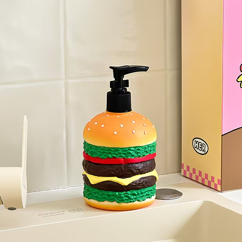 Cute hamburger shaped press-ty - огляд і ціна Home Center Bathroom Accessories