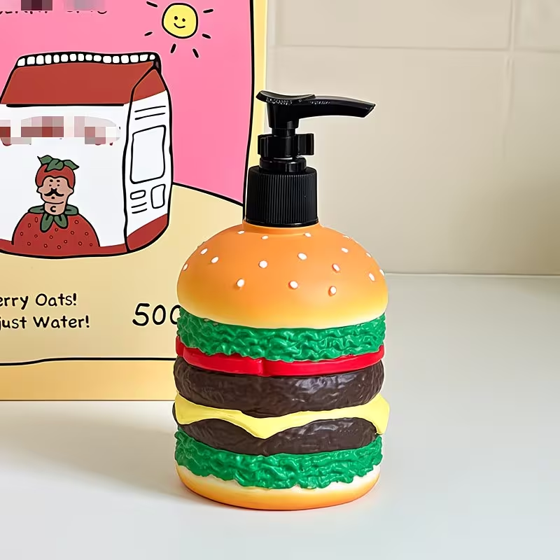 Cute hamburger shaped press-ty - огляд і ціна Home Center Bathroom Accessories
