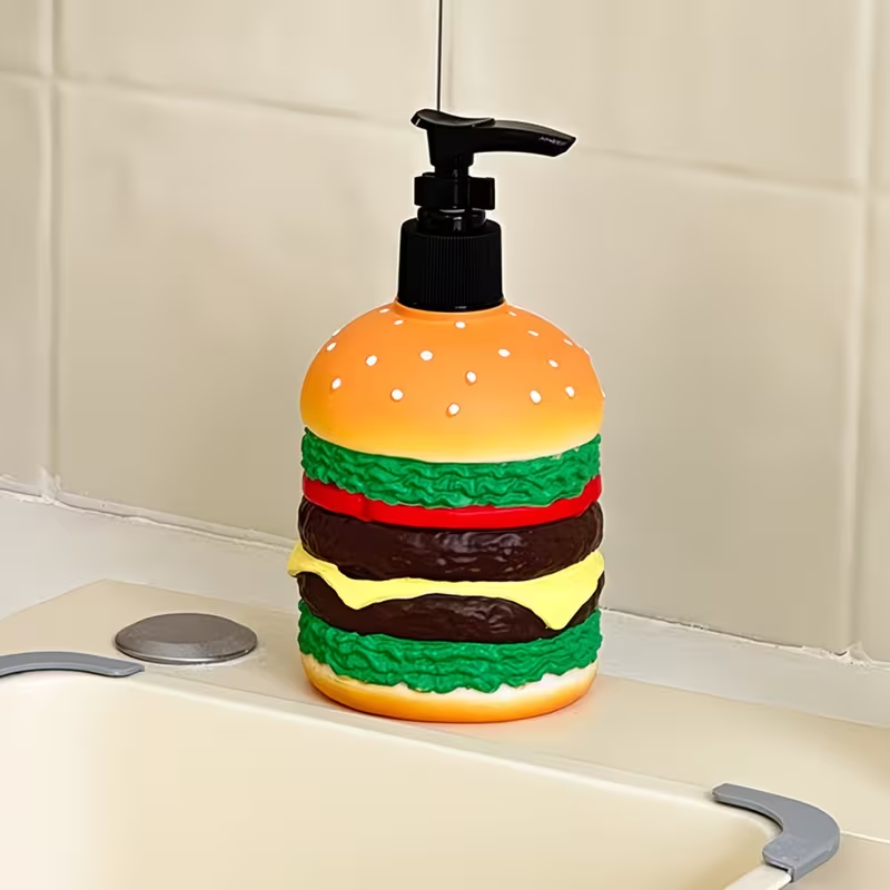 Cute hamburger shaped press-ty - огляд і ціна Home Center Bathroom Accessories