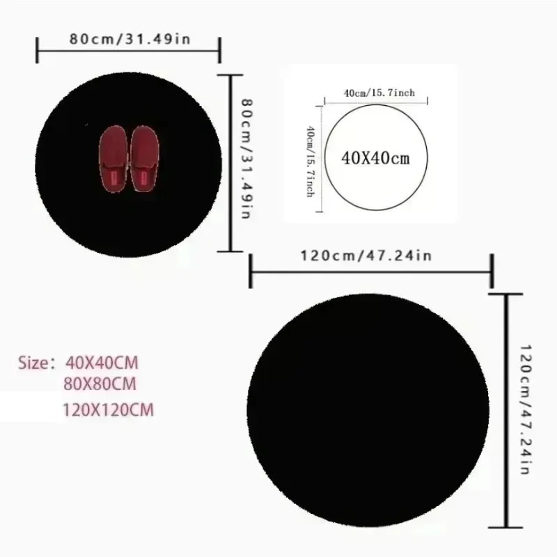 2D Visual Koi Fish Pond Round  - огляд і ціна Home Goods Bathroom Rugs