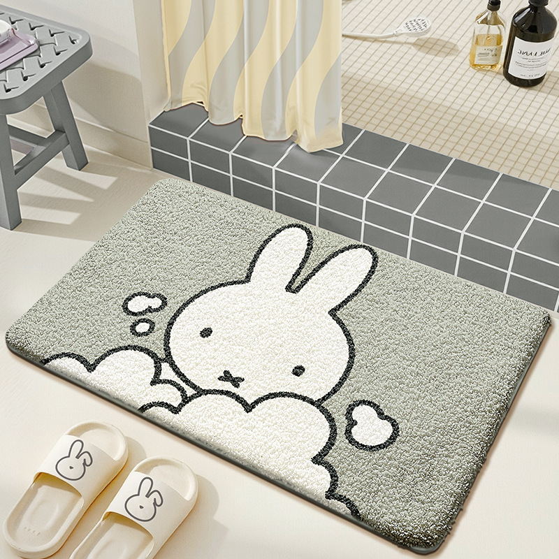 Kawaii Miffy Floor Mat Cute Ca - огляд і ціна Home Edit Bathroom