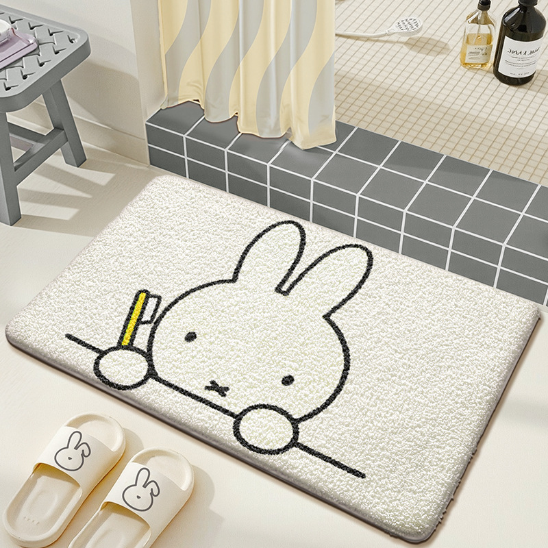 Kawaii Miffy Floor Mat Cute Ca - огляд і ціна Home Edit Bathroom