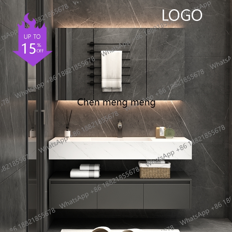 D80 White Skincare Bathroom Ca - огляд і ціна Home Bathroom Vanity Combo