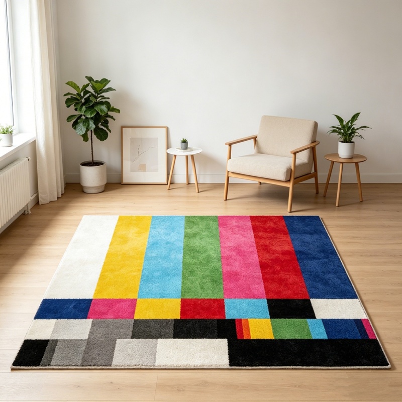 Pastel Rainbow Striped Good Mo - огляд і ціна Home Goods Bathroom Rugs