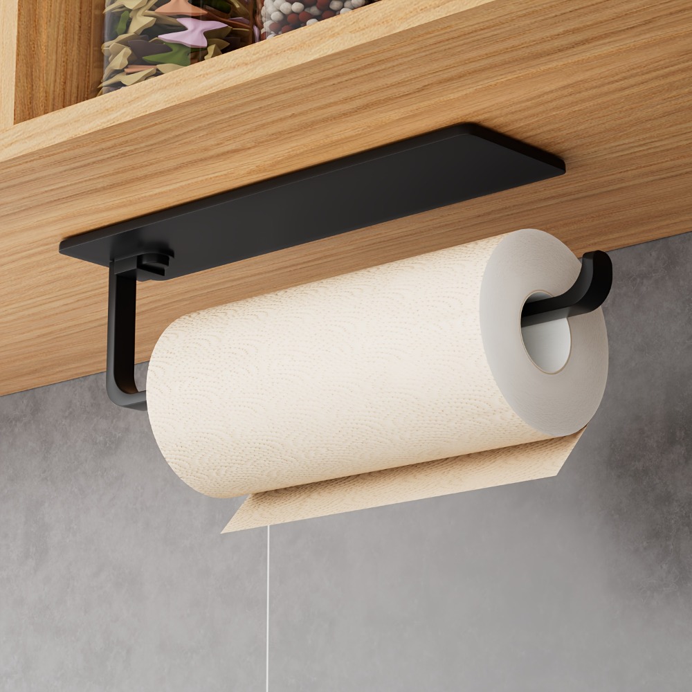 1pc Kitchen Towel Holder - Han - огляд і ціна Home Bathroom Towel Dispenser