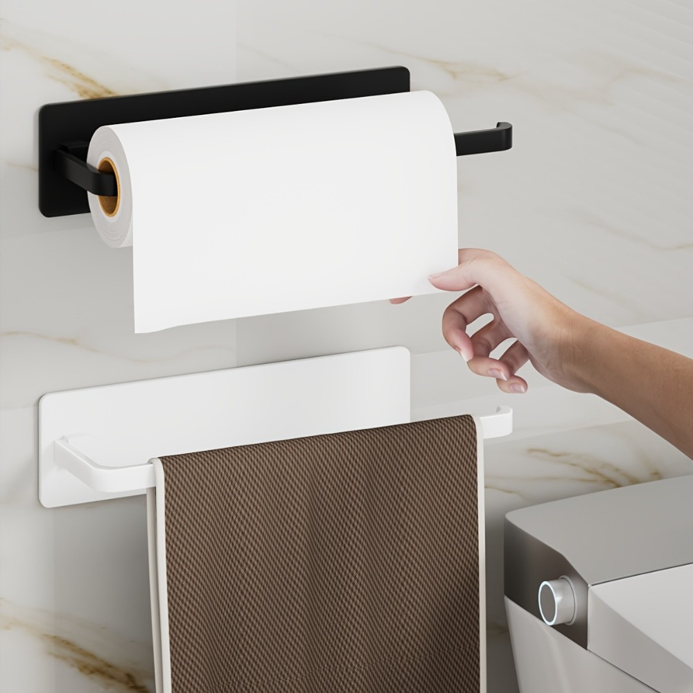 1pc Kitchen Towel Holder - Han - огляд і ціна Home Bathroom Towel Dispenser