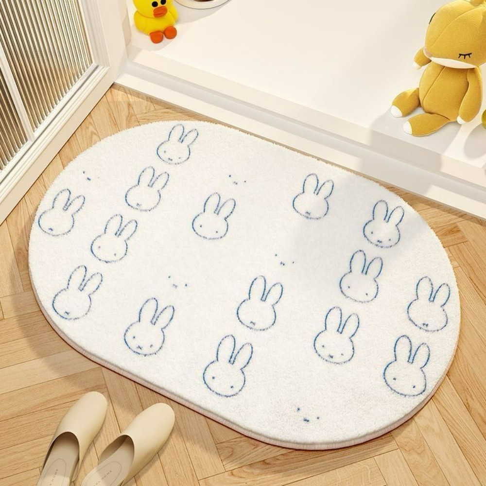 Miffy Cartoon Floor Mat Soft I - огляд і ціна Home Edit Bathroom