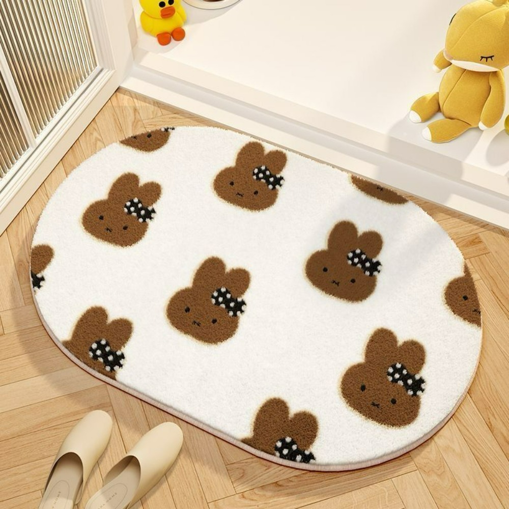 Miffy Cartoon Floor Mat Soft I - огляд і ціна Home Edit Bathroom