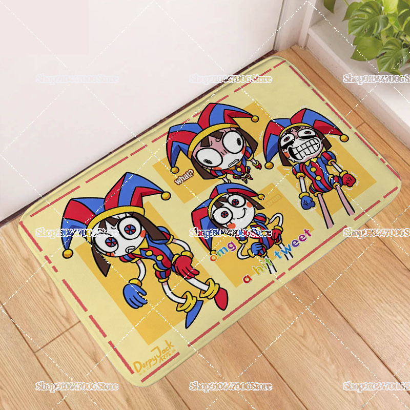 Cartoon The Amazing Circus Vel - огляд і ціна Home Goods Bathroom Rugs