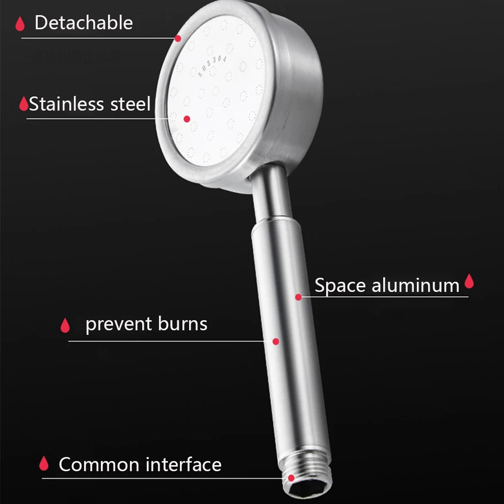 304 Stainless Steel Shower Hea - огляд і ціна Home Center Bathroom Accessories