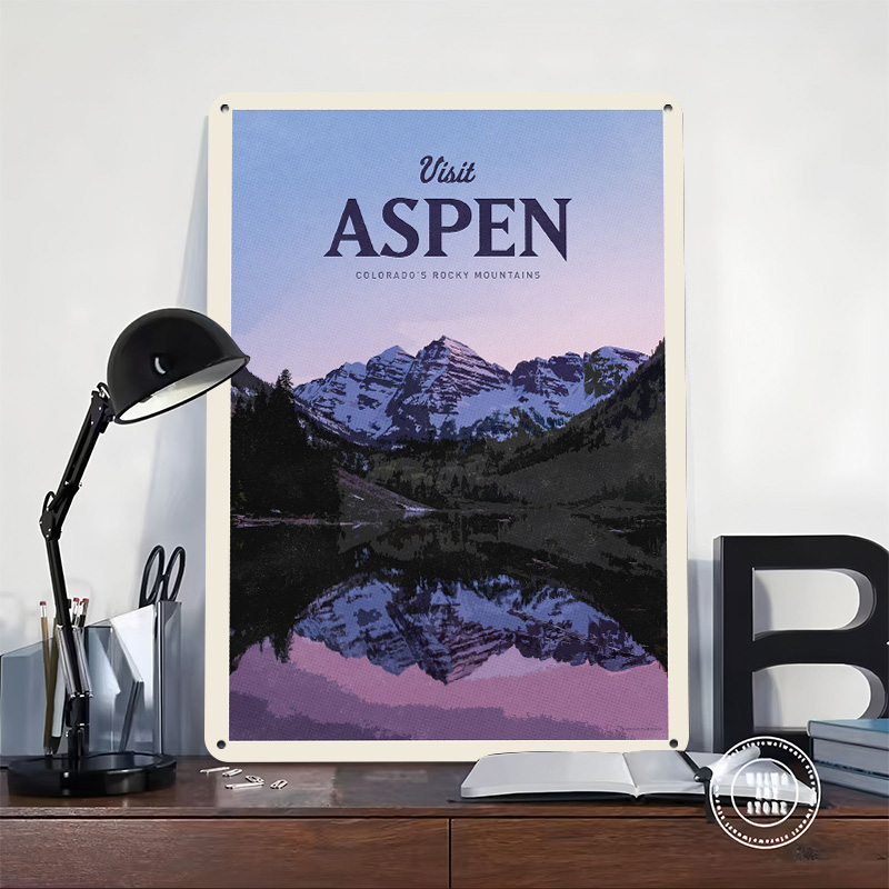 Visit Aspen 3D Texture Printed - огляд і ціна Bathroom Home Visit