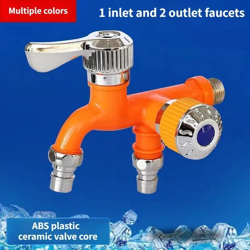Faucet Double Outlet Dual Cont - огляд і ціна Home Bathroom Fittings