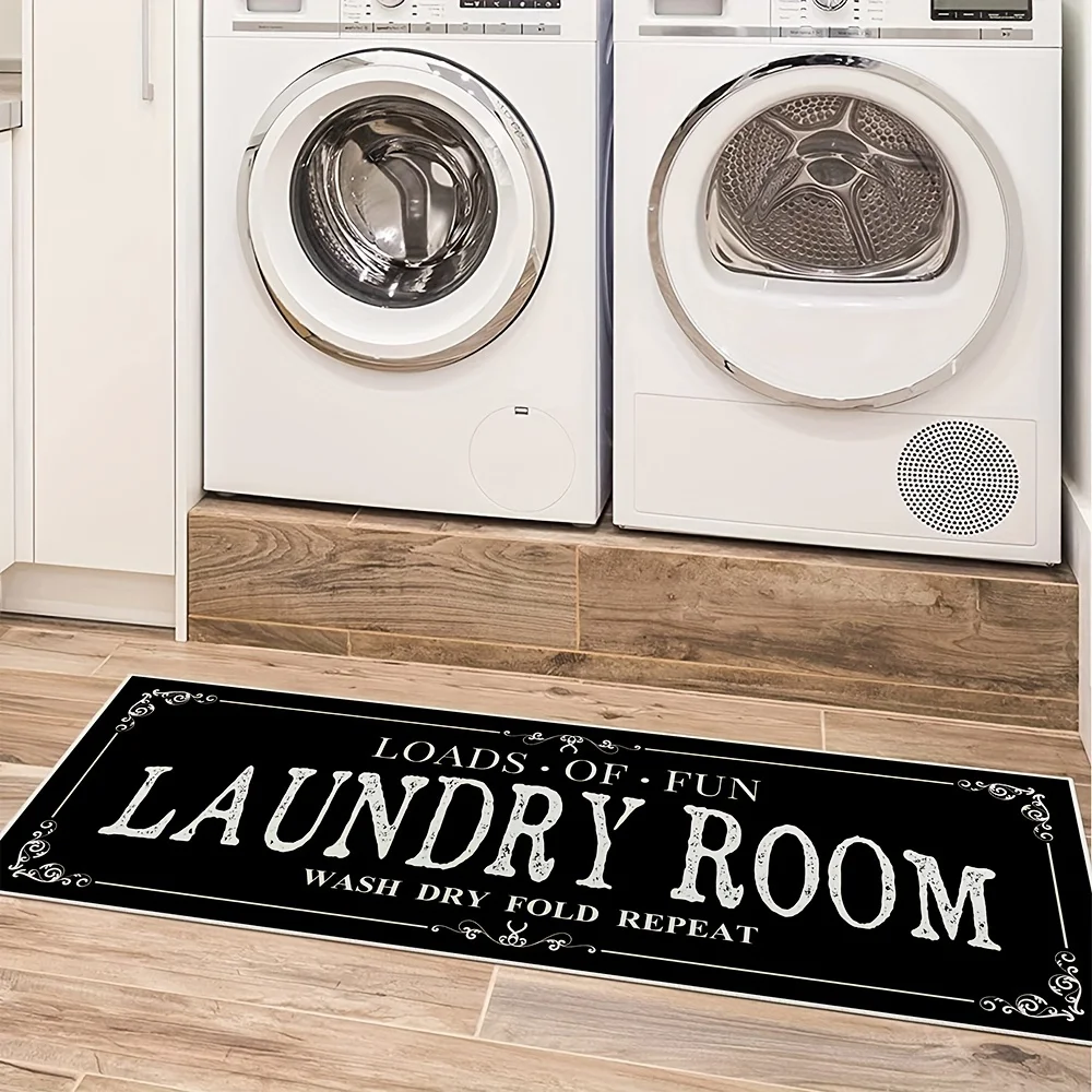 Laundry Room Rug Runner Non Sl - огляд і ціна Home Center Bathroom Accessories