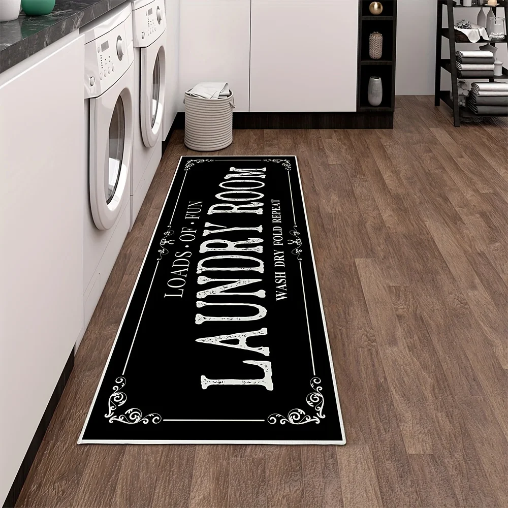 Laundry Room Rug Runner Non Sl - огляд і ціна Home Center Bathroom Accessories