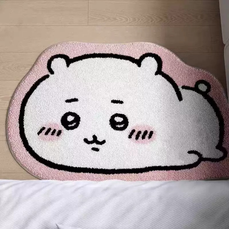 Anime Chiikawa Plush Rug Hachi - огляд і ціна Home Goods Bathroom Rugs