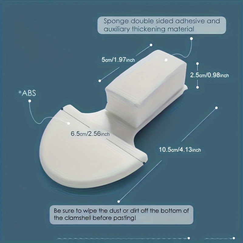 Convenient Toilet Seat Handle  - огляд і ціна Home Center Bathroom Accessories