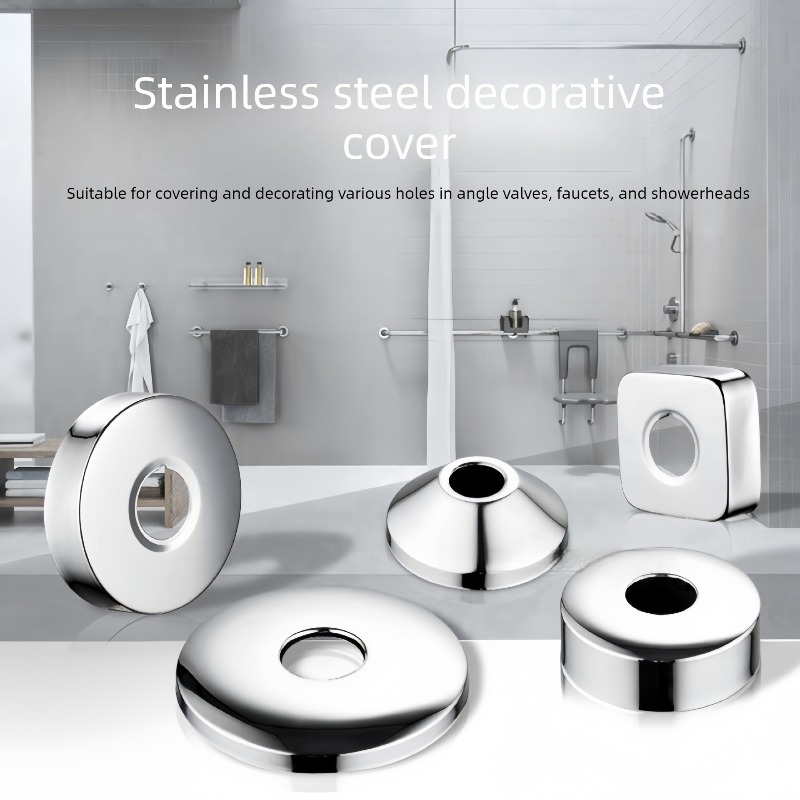 Stainless Steel Pipe Trim Cove - огляд і ціна Home Center Bathroom Accessories
