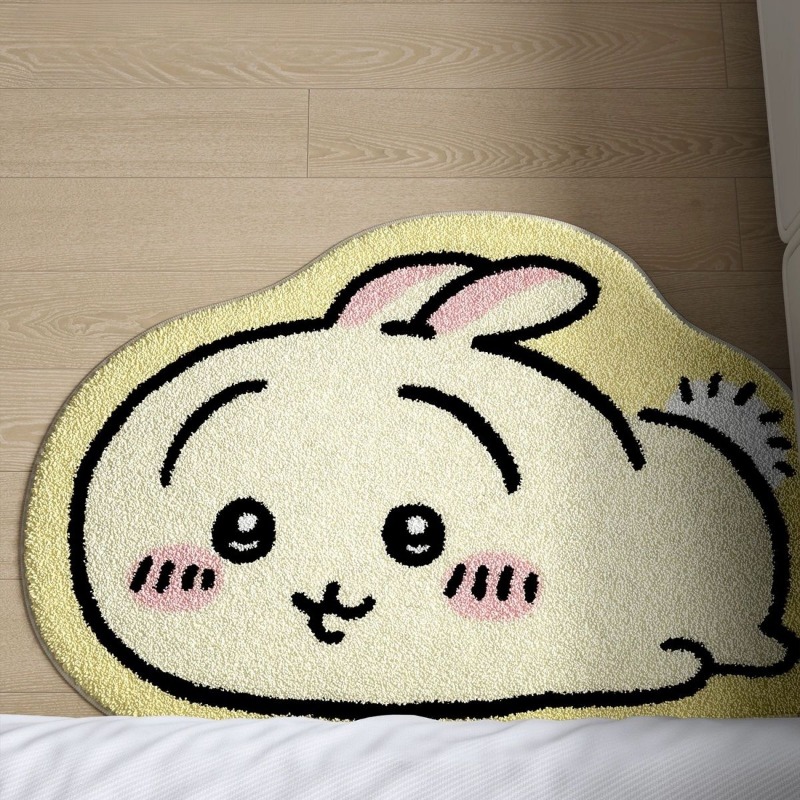 Chiikawa Cartoon Rug Anime Hac - огляд і ціна Home Center Bathroom Accessories