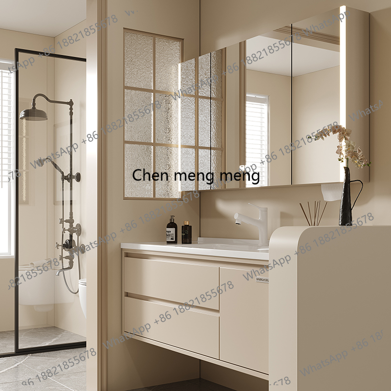 Storage Shelves Bathroom Cabin - огляд і ціна Home Bathroom Vanity Combo