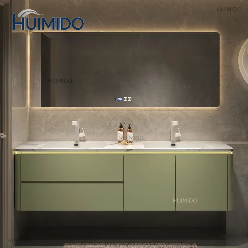 Luxury Wooden Bathroom Cabinet - огляд і ціна Home Bathroom Vanity Combo