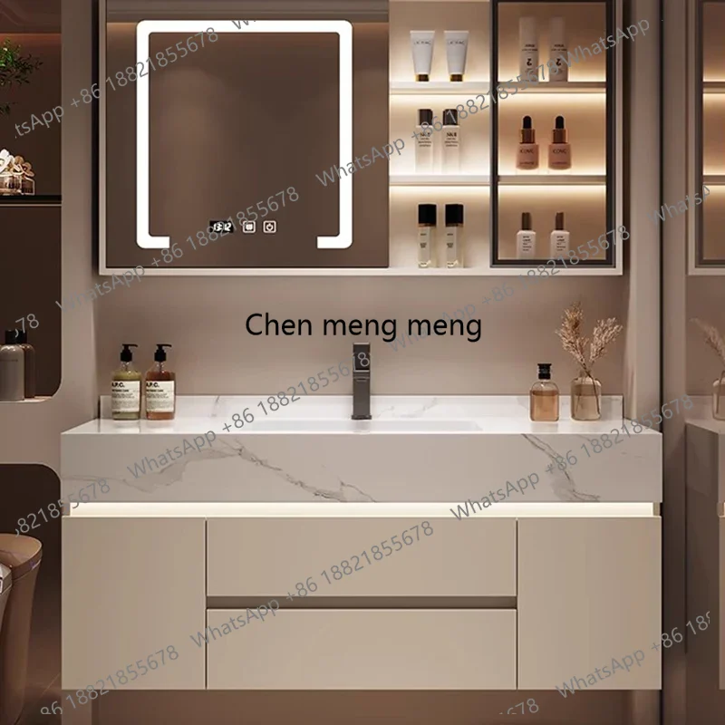 B567 Partitions Storage Bathro - огляд і ціна Home Bathroom Vanity Combo